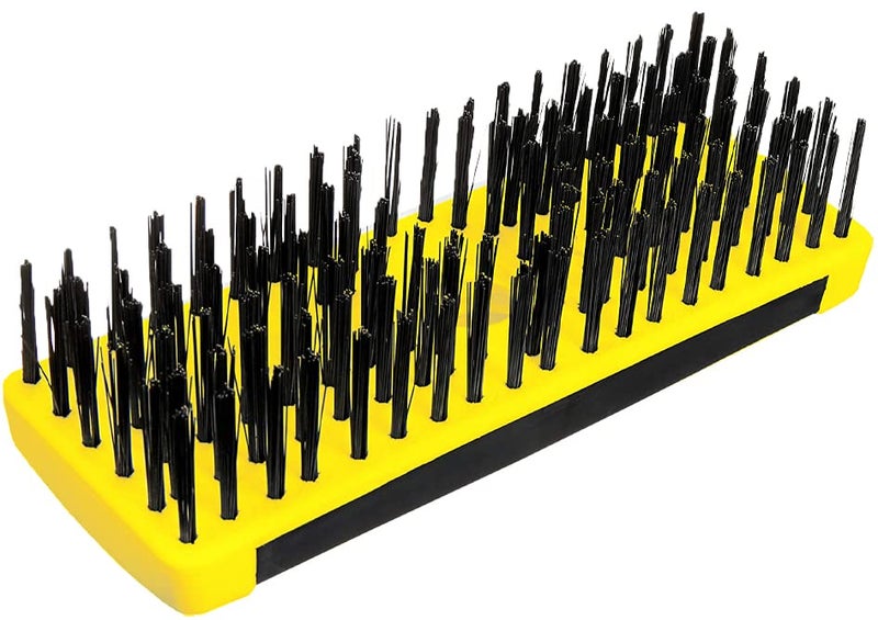 ALLWAY SB619 Soft-Grip Carbon Steel Wire Scrub Brush Block - Image 4