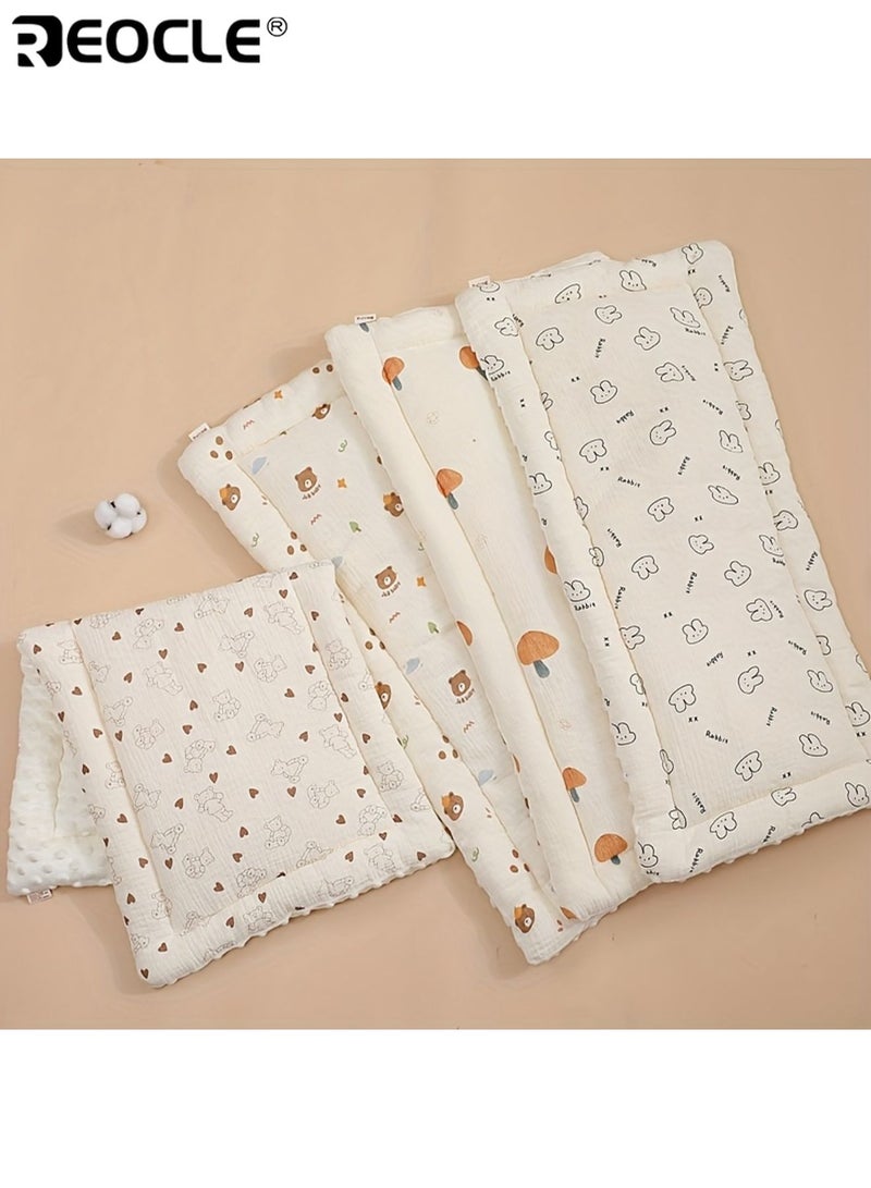 ريوكل وسادة مقعد عربة أطفال ناعمة وقابلة للتنفس بطانة سميكة قابلة للعكس امتصاص الماء مادة ناعمة مثالية للرضع من ٠ إلى ٢٤ شهر عرض ١٣.٤ إنش طول ٢٩.١ إنش - Image 3