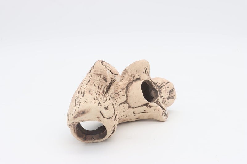 ALEGI Aquarium Decoration Rock Caves, Hideaway for Shrimp, Cichlid, Betta Fish Hideout Decor, Safe for Freshwater and Saltwater Tanks (TreeStumpL+S) - Image 4