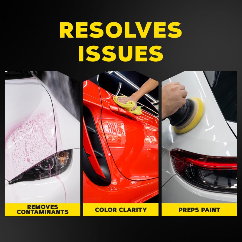 Meguiar's مزيل الحديد النهائي من ميغواير - يزيل بسرعة جزيئات الحديد المدمجة وسقوط المواد الصناعية التي تؤثر على لون الطلاء ووضوحه ونعومته - مزيل الملوثات الكيميائية - 24 أونصة - Image 3