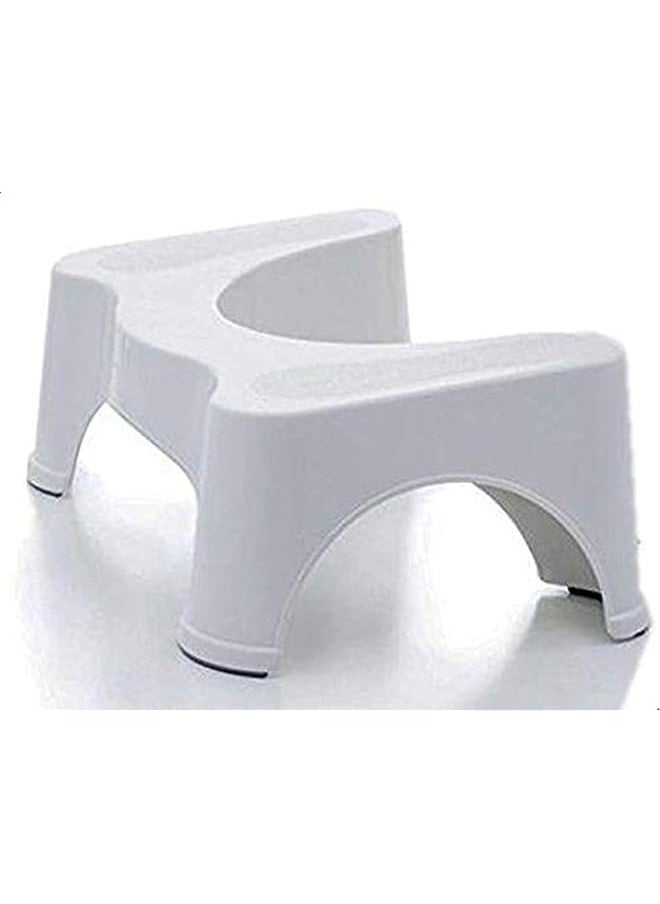 erorex Bathroom Toilet Stool White  - Image 1
