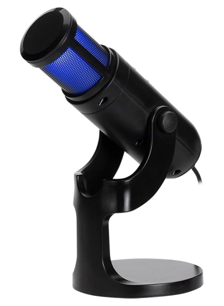 XTRIKE ME XMC03 USB RGB Gaming Streaming Microphone Live Streaming Desktop Omnidirectional mic - 12 RGB Lighting Modes - 360 Degree rotatable body - Shielded Cable For PC - Image 3