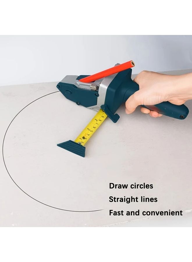 Multi Functional Drywall Cutter With Tape Measure Includes 10 Backup Blades For Plaster Board - Image 3