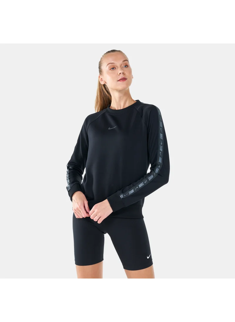 Nike Women's Sportswear Logo Tape Crew Sweatshirt