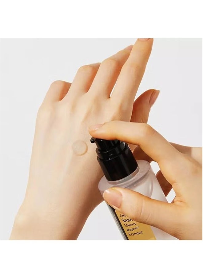 Snail Clay 96% Intense Repair Serum 3.38 fluid oz, 100 ml, Facial Moisturizing Serum with Snail Secretion Filter, for Dark Spots and Fine Lines, Not Tested on Animals, Paraben Free