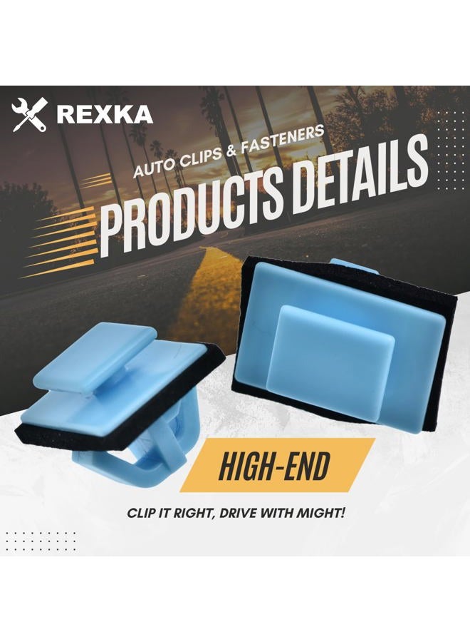 Rexka 15 قطعة مشبك تشكيل مع مانع تسرب لهيونداي كيا 87756-1F000 سانتا في، توكسون، كادينزا، نيرو، سول، سبورتاج - Image 3
