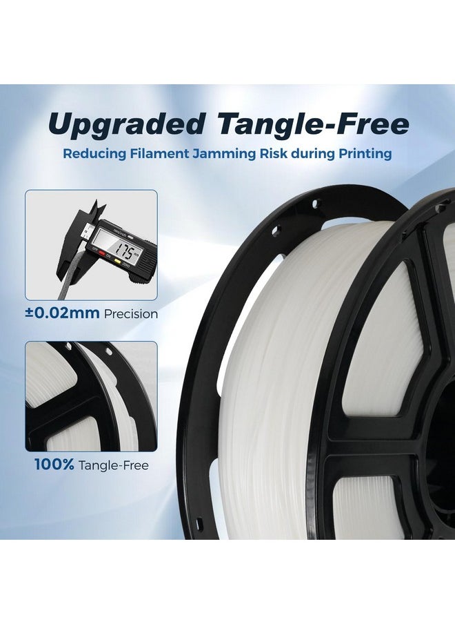 FLASHFORGE FLASHFORGE Rapid PLA Filament 1.75mm White, Max 500mm/s High Speed Printing, 3D Printer Filament 1kg (2.2lbs) Spool, Dimensional Accuracy +/- 0.02mm, Enjoy Exceptional Print Quality  - Image 5