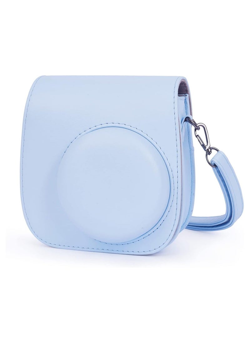 Mmmon Camera Bag Fujifilm Instax Mini 12 Camera Protective Case(Blue)  - Image 1