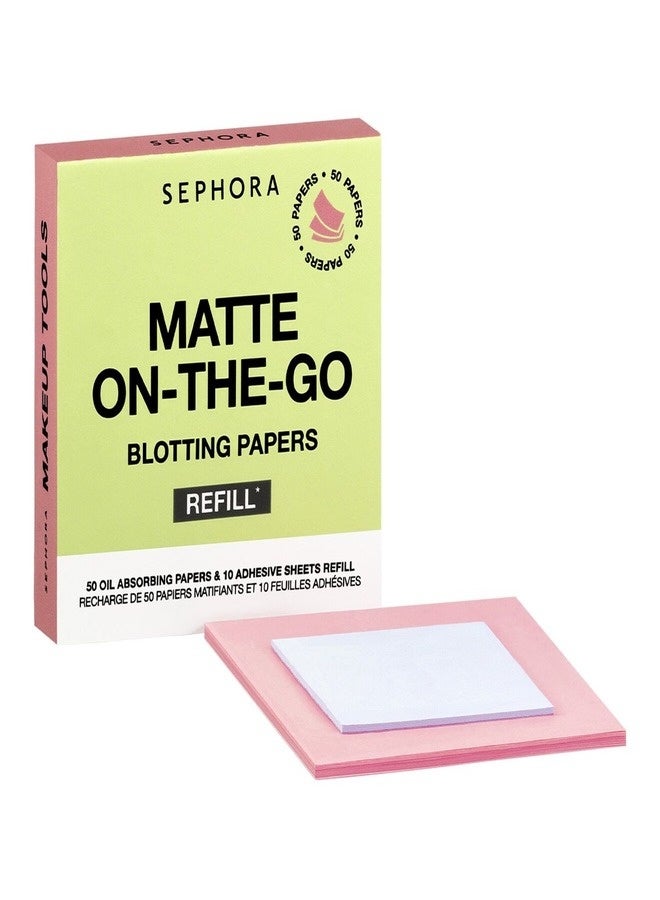 SEPHORA COLLECTION Matte On-The-Go Blotting Papers – Oil-Absorbing Sheets for Instant Shine Control - Image 5