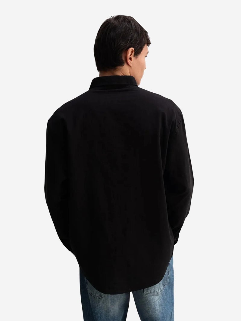 GIESTO Cotton Oversized Button-Up Shirt - Image 1