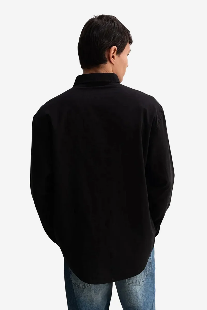 GIESTO Cotton Oversized Button-Up Shirt