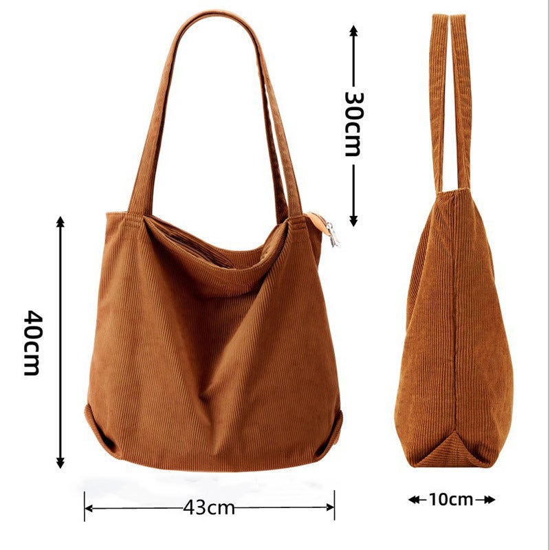 Women's Corduroy Crossbody Bag - Image 1
