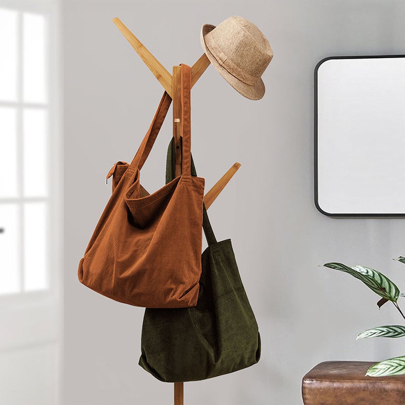 Women's Corduroy Crossbody Bag - Image 4