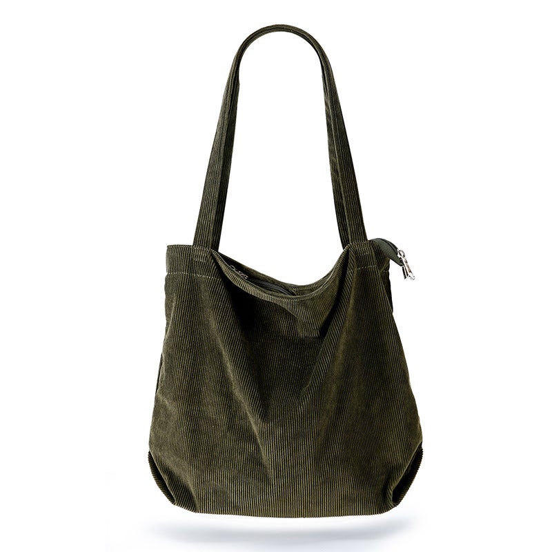 Women's Corduroy Crossbody Bag - Image 2