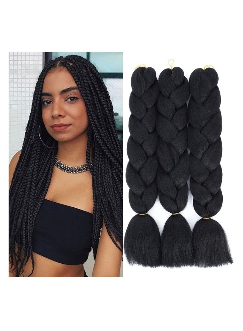 Estelle Premium Original Ultra Braid of 3 Color Royal Blue - Image 1