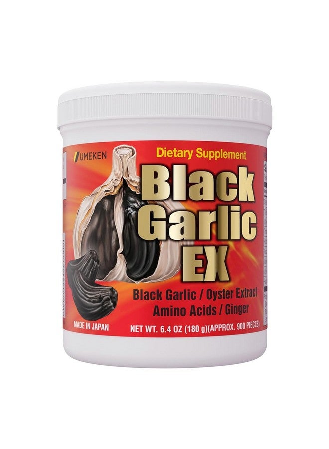 Umeken Black Garlic EX, Fermented Concentrate with Vitamin B, Allicin, Amino Acid, Fermented Black Garlic Supplement, Oyster Extract, Ginger, 2-3 Month Supply, 6.4 Ounce 180g Bottle, Pack of 1 - Image 1