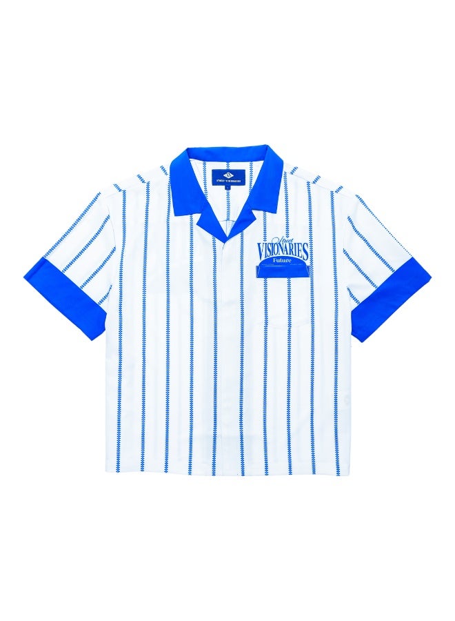 Street Visionaries Visionary Pin stripes logo button down shirt  - Image 3