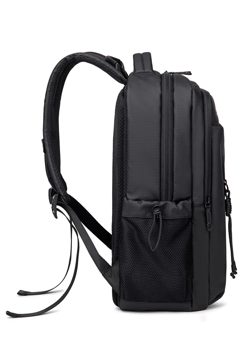 Arctic Hunter Black Travel Backpack for Men 21 L Durable Premium Water-resistant Shoulder Laptop Daypack for Office Business Travel College School, B00534, Black  | Best Price UAE