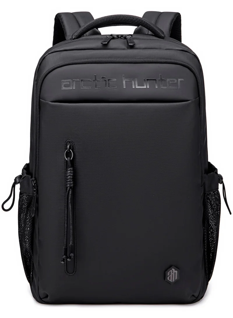 Arctic Hunter Black Travel Backpack for Men 21 L Durable Premium Water-resistant Shoulder Laptop Daypack for Office Business Travel College School, B00534, Black  | Best Price UAE