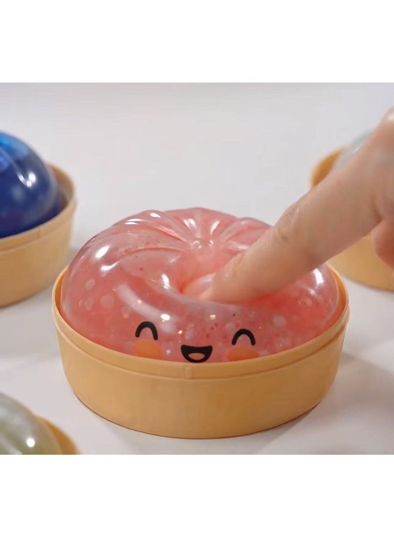 Surprise Blind Box – Mini Cute Glitter Round Bun Toy – Random Colour – 1 piece (1-piece pack) - Image 4