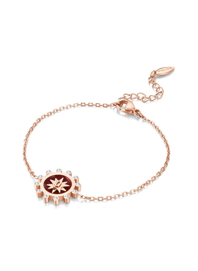 بوليس Stellar Gold Plated Ladies Bracelet With Crystals 170+35MMPEJLB0003802