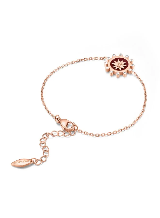 بوليس Stellar Gold Plated Ladies Bracelet With Crystals 170+35MMPEJLB0003802