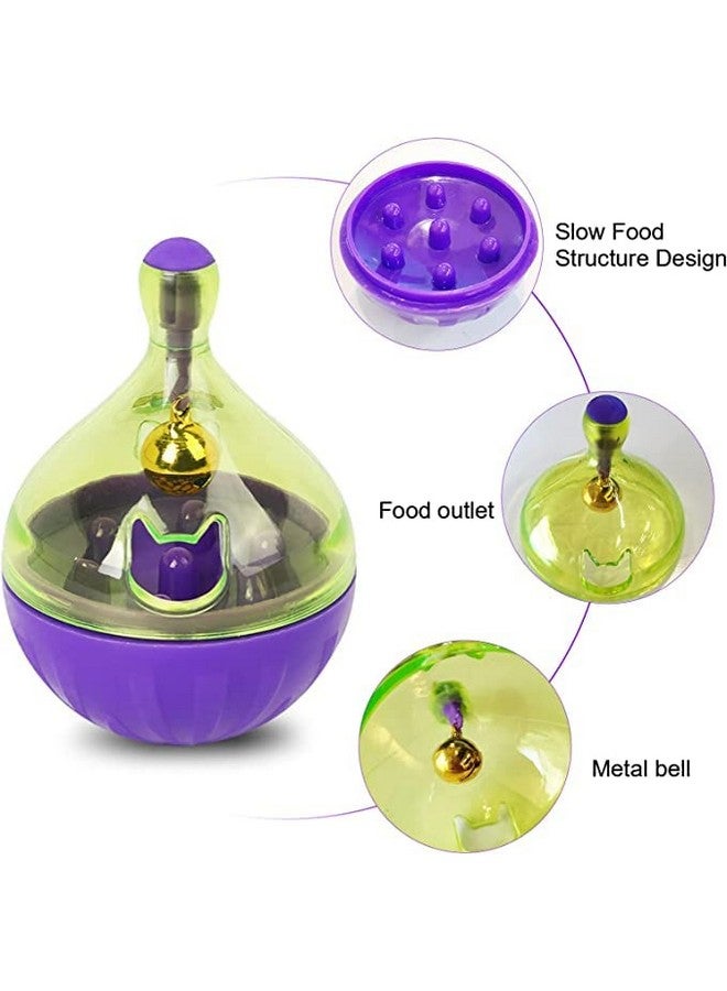 لعبة كرة التسريب من تامبلر للحيوانات الأليفة - لعبة كرة التسريب التي توزع الطعام ببطء للقطط والجراء - Image 2