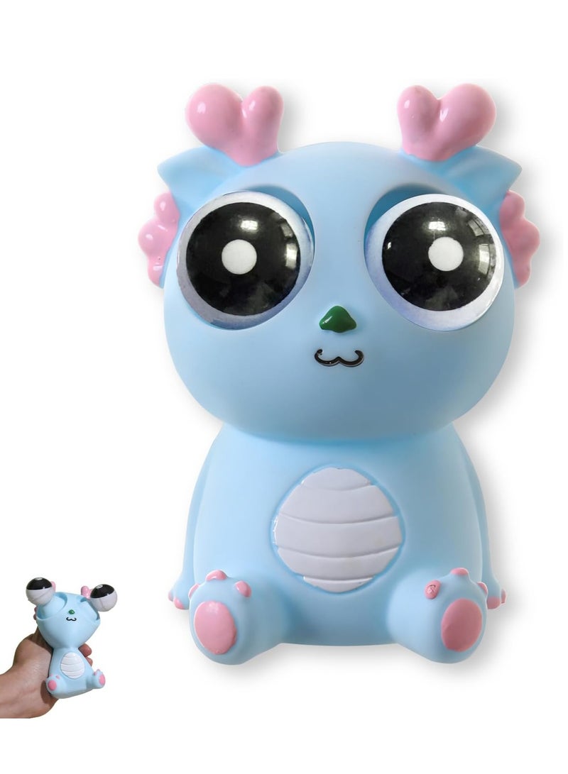 general Squeeze Stress Relief Toy Eye Funny Eyeball Burst Toys Pop Out Eyes Toy for Birthday Gifts,Party Favors,Ideal Gift for All Occasions(Blue) - Image 1