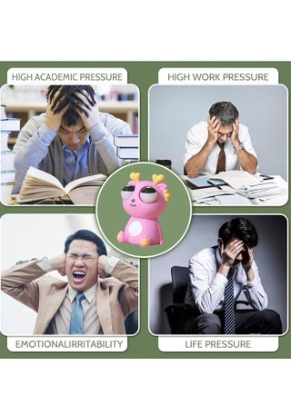 لعبة تخفيف الضغط على العين، ألعاب انفجار مقلة العين المضحكة، لعبة العيون المنبثقة لهدايا عيد الميلاد، هدايا الحفلات، هدية مثالية لجميع المناسبات (أزرق) - view 4