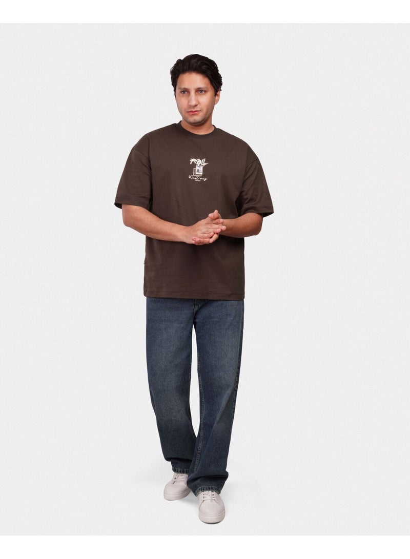 TORINESE "Earth Ember" Graphic Oversize - Image 1