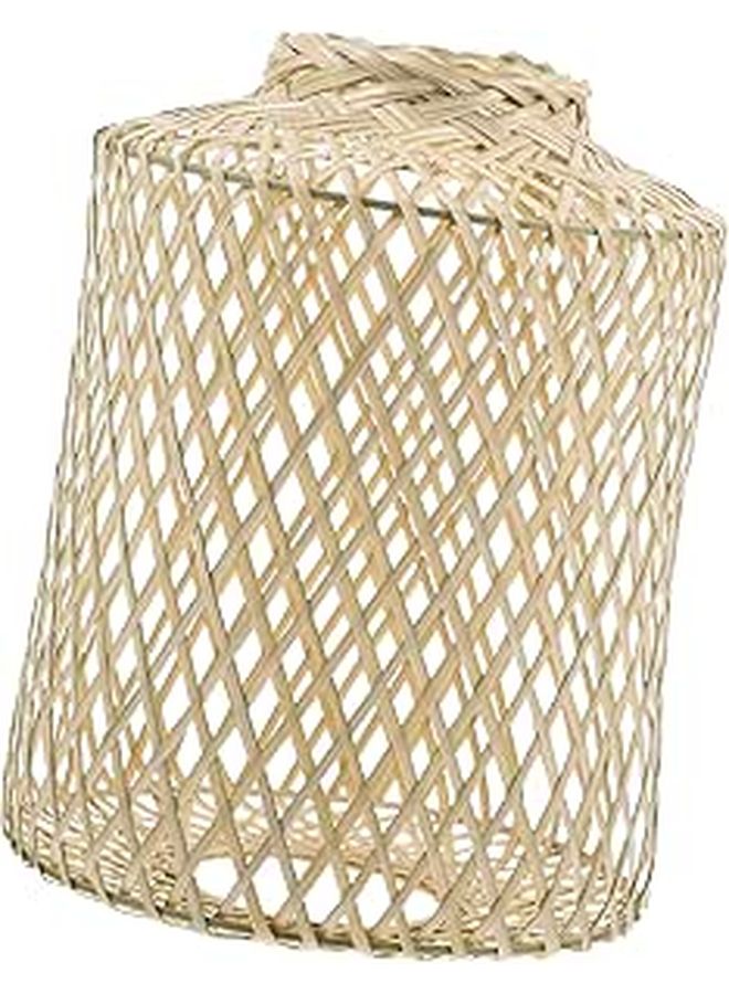 Handmade Woven Rattan Pendant Lampshade Medium Size For Living Room Bedroom - Image 1