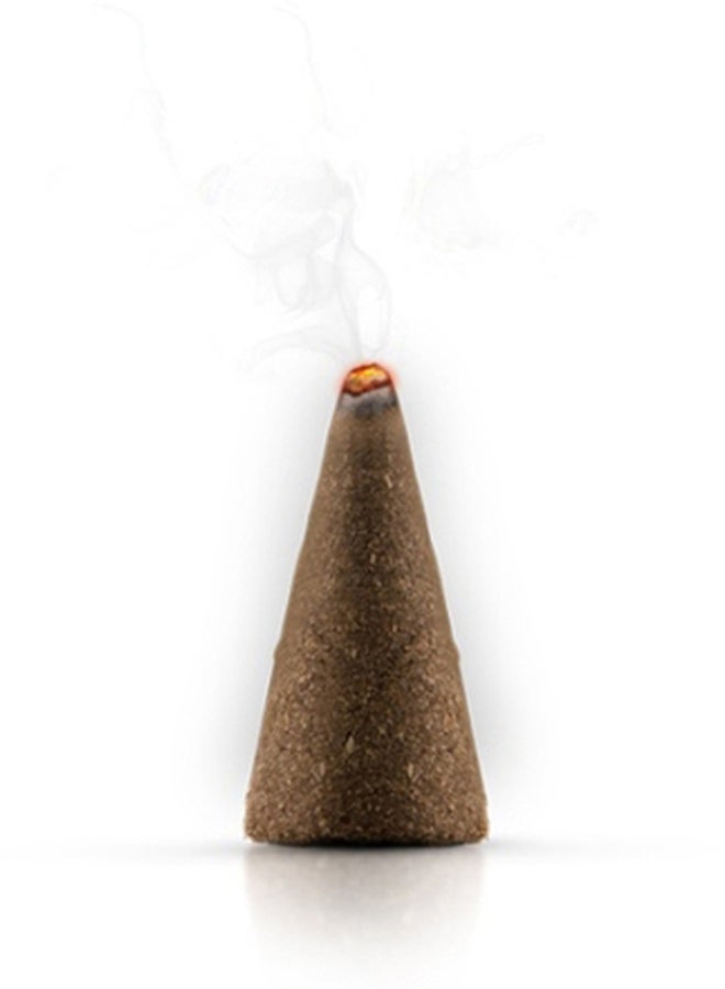 Sedr Al-Khaleej Perfumes Bakhour Al Oud Conical Incense Brown 50grams - Image 2