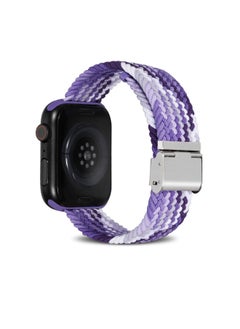 Bands Compatible With Apple Watch 38mm 40mm 41mm Series 9/8/7/SE/6/5/4/3/2/1 IWatch Ultra/Ultra 2/Braided Nylon Replacement Watch Band