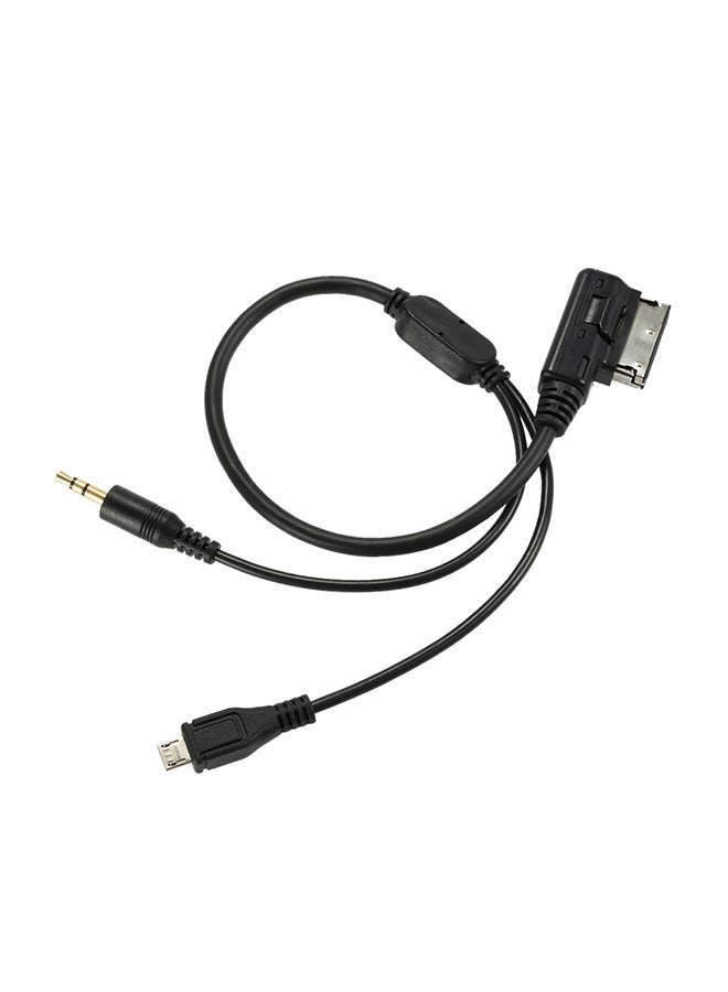 MUNTAQI Aux MP3 Cable USB Adapter For Audi A3/A4/A5/A6/TT