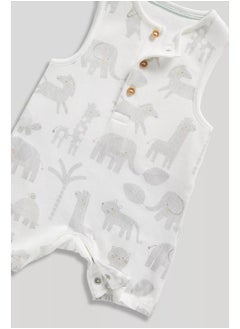 mothercare My First Bibshorts and Bodysuit Set  - Image 2