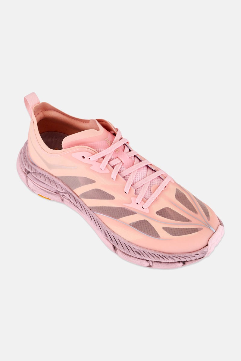 Hoka Men Mafate Speed 4 Lite Lace Up Running Shoes, Pink - Image 1