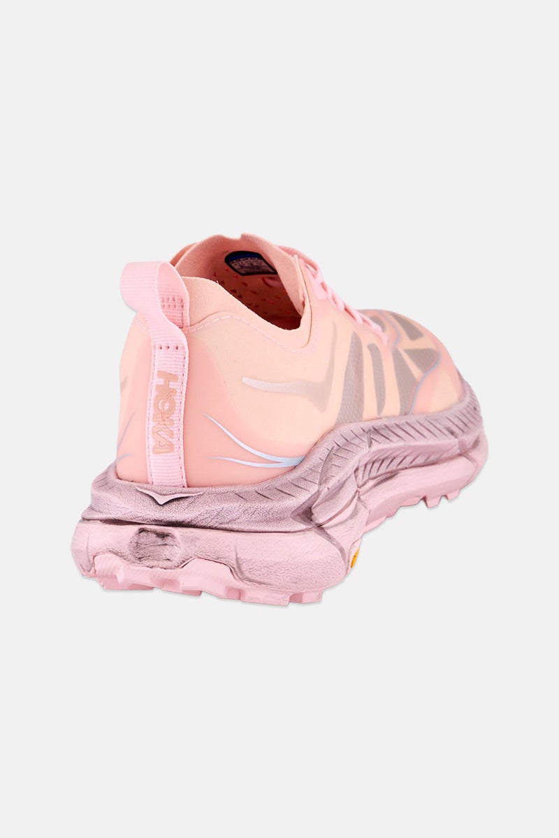 Hoka Men Mafate Speed 4 Lite Lace Up Running Shoes, Pink - Image 2