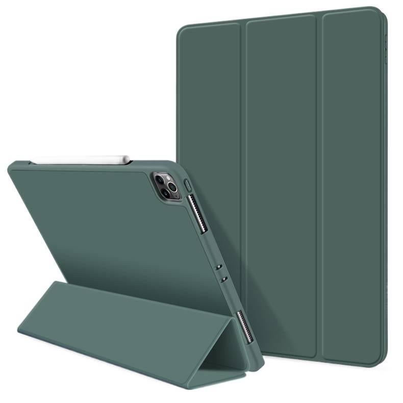 DGG حافظة آيباد مقاومة للصدمات متوافقة مع iPad Pro 11 / iPad 9.7 مع حامل قلم باللون وردي مقاوم للصدمات باللون الوردي - Image 5