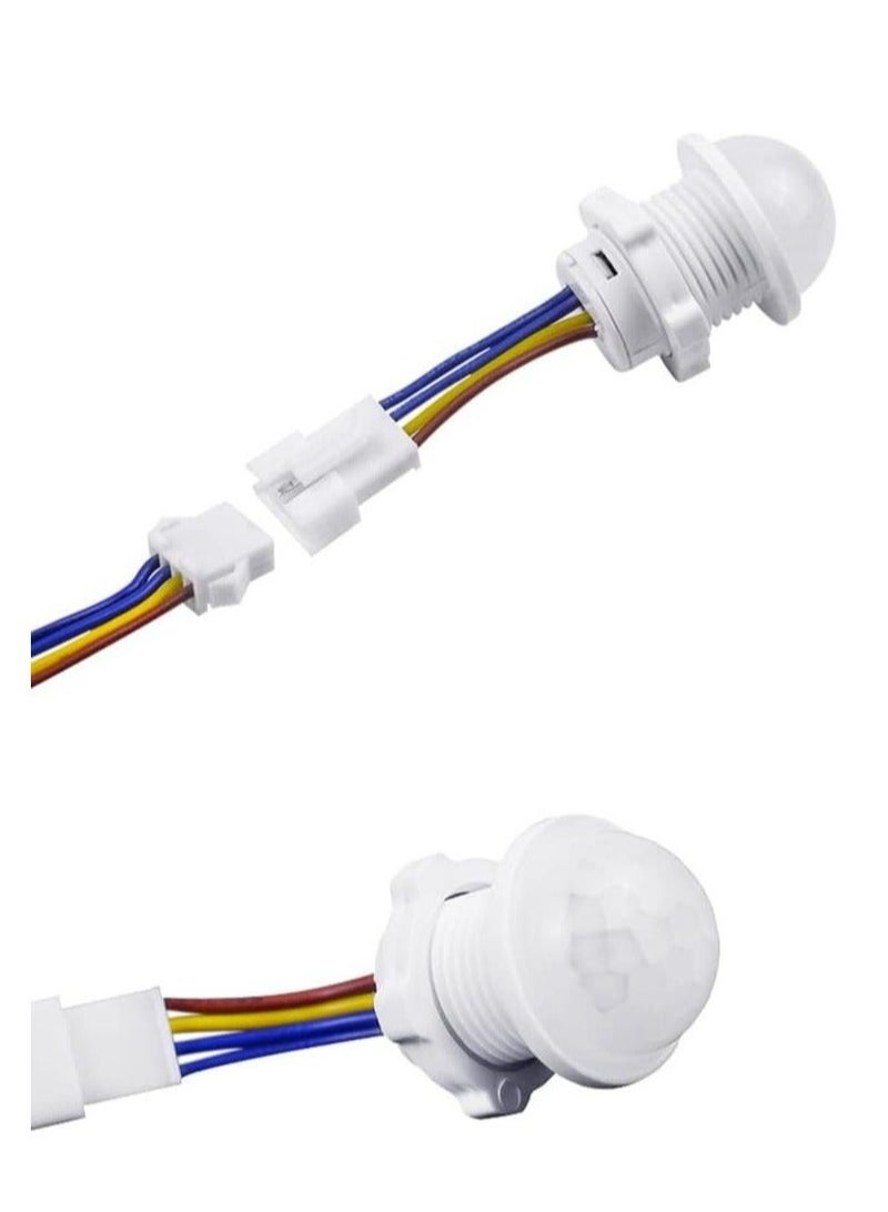 Captaintech 2 Packs Human Body Activated LED Sensors Home Smart Infrared Induction Detector Mini Wall Light Switch - Image 3