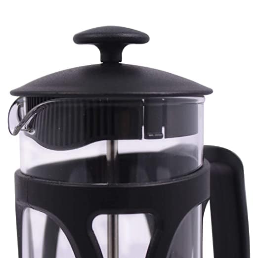 3D CREATIONS French Press Coffee And Tea maker Cold Brew Foam Maker 4 level filtration Heat Resistance Borosilicate Glass 800 ML. - Image 5