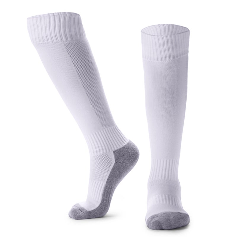 Kid's Breathable Football Socks High Tube Socks Over Knee Sports Socks for  8-14 Boys Girls - Image 1