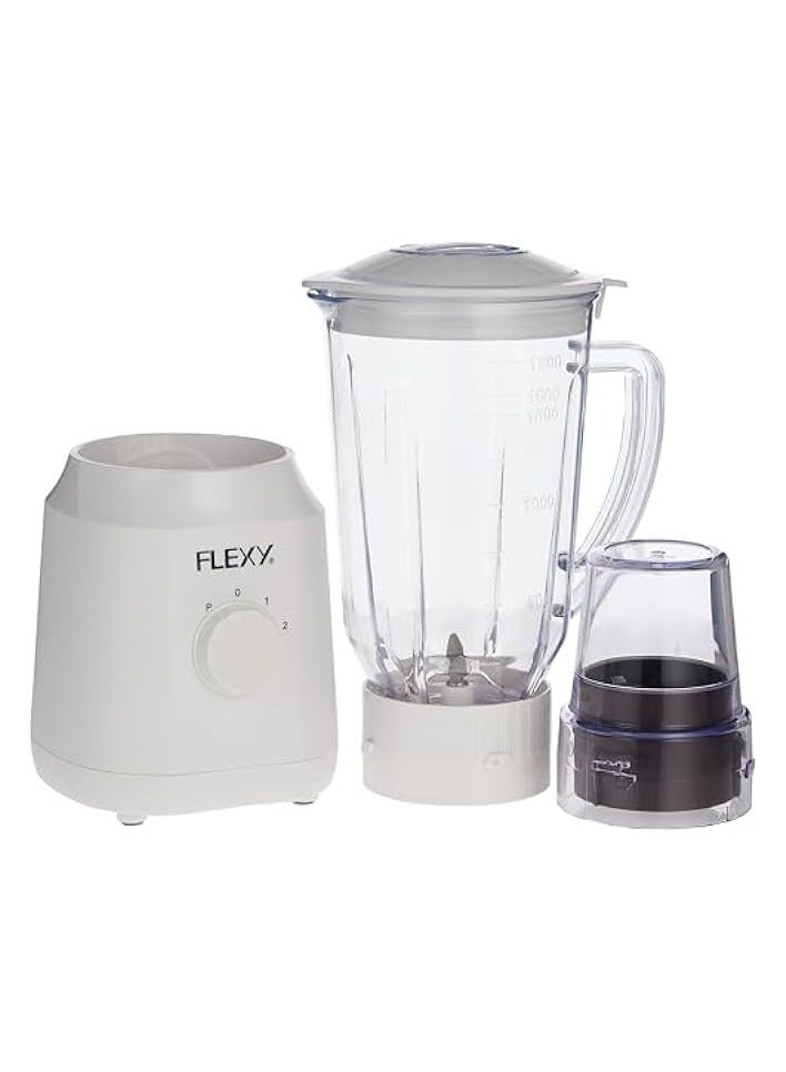 فليكسي خلاط 650 واط 2 في 1، دورق 1800 مل ومطحنة 50 جرام مع ضمان المحرك لمدة عامين، FB2211GC - Image 4