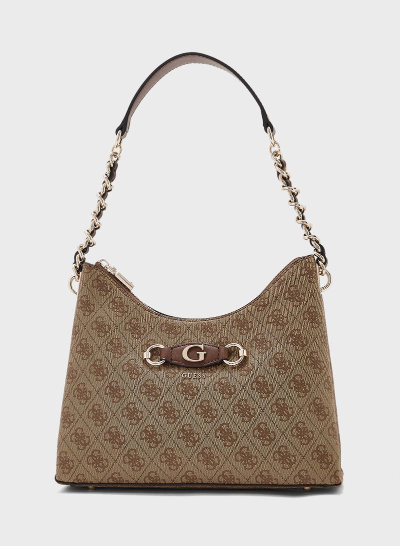 GUESS Izzy Top Zip Through Tote - Image 1