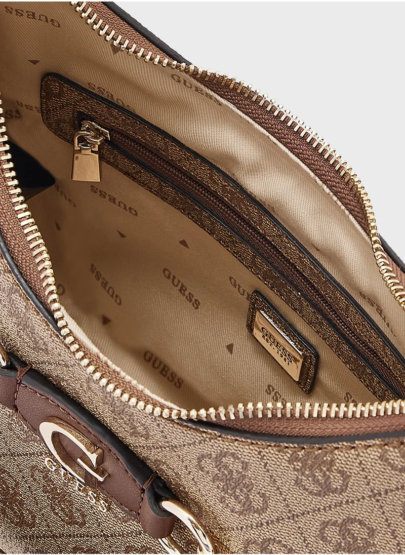GUESS Izzy Top Zip Through Tote