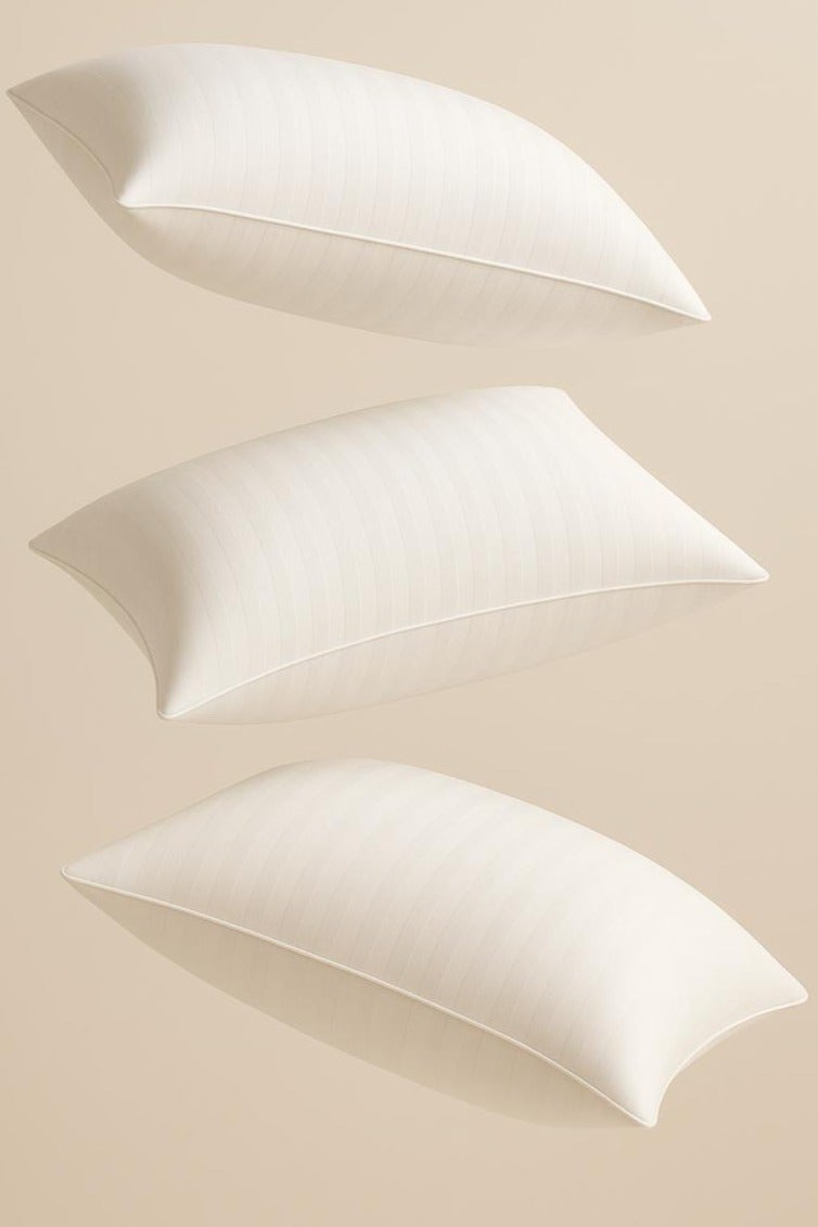 House One Strip Hotel Pillow Microfiber - White - 90x50 cm - Image 3