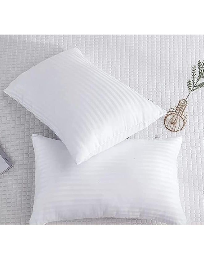 House One Strip Hotel Pillow Microfiber - White - 90x50 cm - Image 4