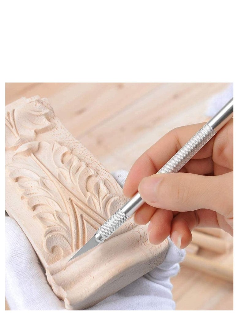 Y&D - Upgrade Precision Carving Craft Knife Hobby Kit,Utility with 40 Spare Blades for Art, Scrapbooking,Stencil - Image 1