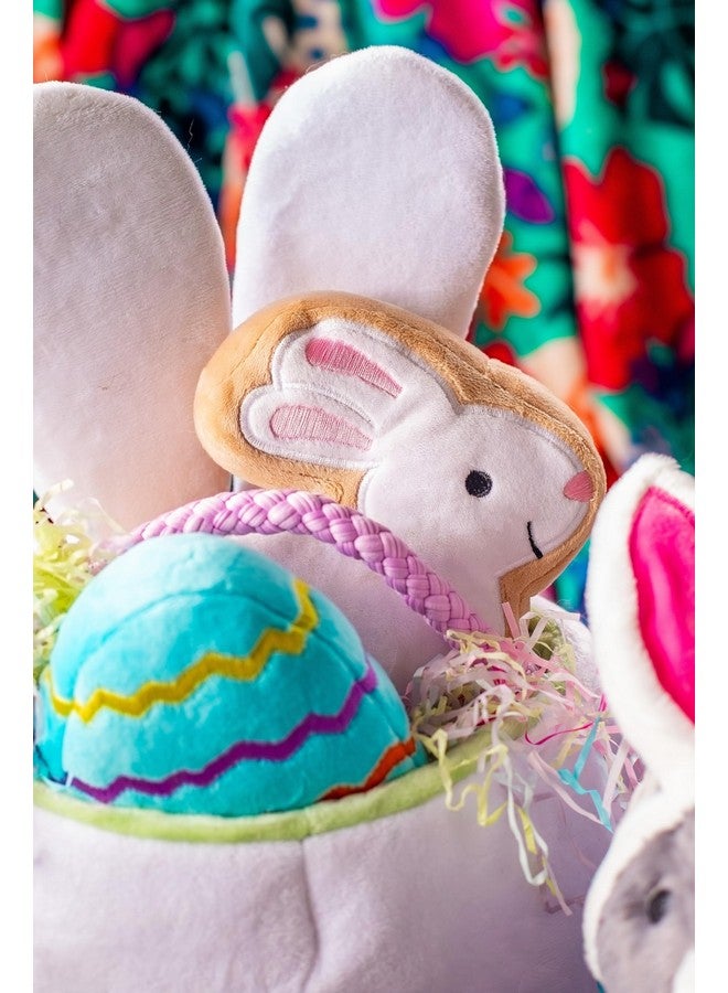 Midlee Plush Easter Egg Dog Toy- Blue (Small) - Image 5