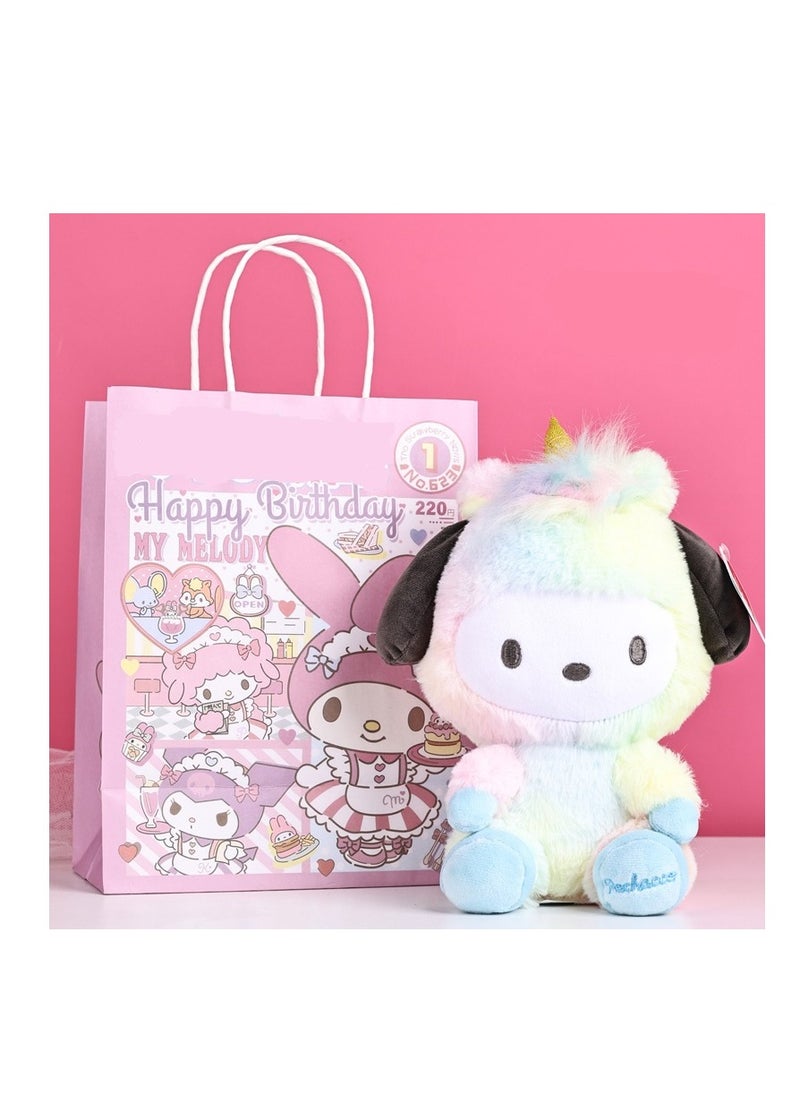 Y&D Sanrio Colorful Unicorn Series Kuromi My Melody Cinnamoroll Soft  Stuffed Plush Doll Good Gift for Kids 28cm  - Image 1