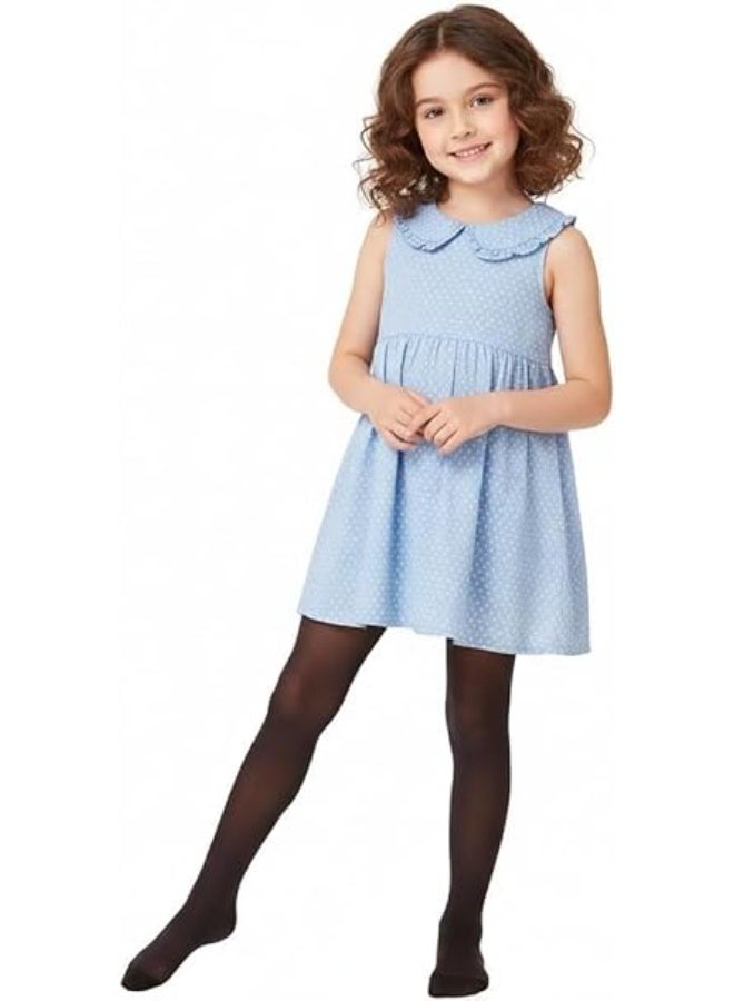 Girls' crystal glitter tights